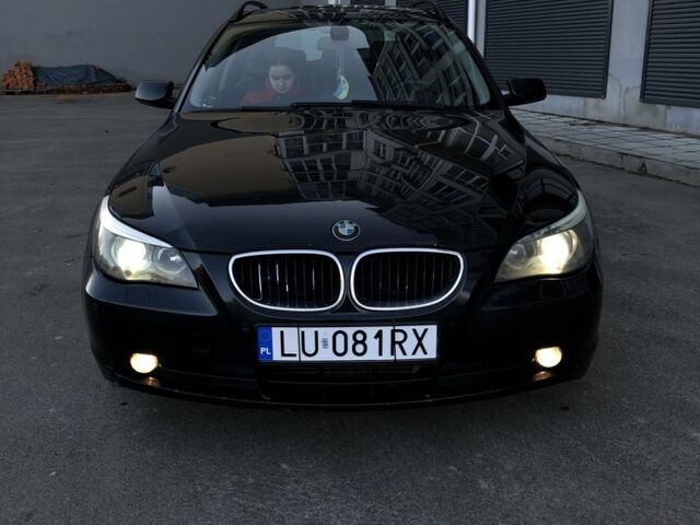 Черный БМВ 5 Серия, объемом двигателя 2.5 л и пробегом 320 тыс. км за 4200 $, фото 1 на Automoto.ua