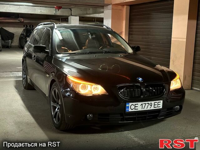 Чорний БМВ 5 Серія, об'ємом двигуна 3 л та пробігом 331 тис. км за 8500 $, фото 1 на Automoto.ua