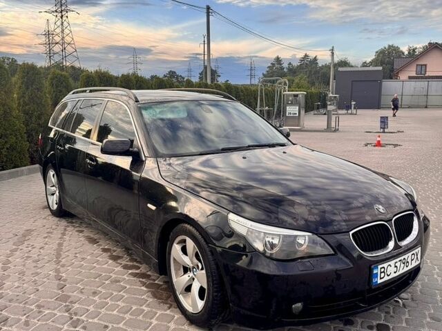 Черный БМВ 5 Серия, объемом двигателя 2.5 л и пробегом 330 тыс. км за 5100 $, фото 1 на Automoto.ua