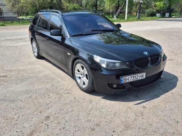Черный БМВ 5 Серия, объемом двигателя 3 л и пробегом 355 тыс. км за 7700 $, фото 1 на Automoto.ua