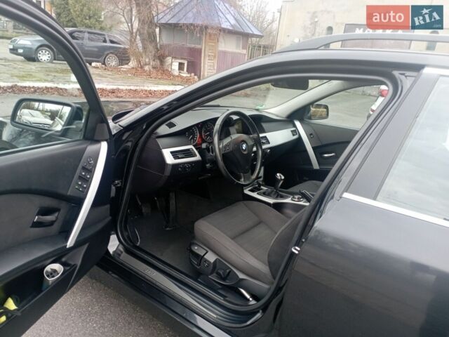 Черный БМВ 5 Серия, объемом двигателя 2.5 л и пробегом 266 тыс. км за 6600 $, фото 1 на Automoto.ua