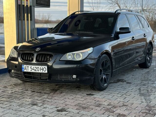 Черный БМВ 5 Серия, объемом двигателя 2 л и пробегом 300 тыс. км за 6500 $, фото 1 на Automoto.ua