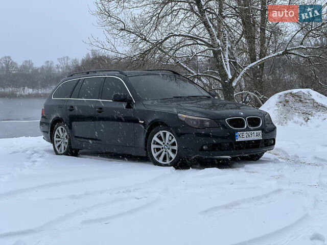 Чорний БМВ 5 Серія, об'ємом двигуна 2 л та пробігом 346 тис. км за 7800 $, фото 1 на Automoto.ua