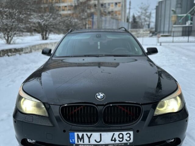 Черный БМВ 5 Серия, объемом двигателя 2.5 л и пробегом 433 тыс. км за 3500 $, фото 1 на Automoto.ua