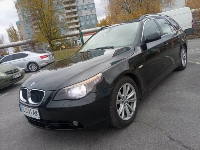 Черный БМВ 5 Серия, объемом двигателя 2 л и пробегом 345 тыс. км за 5999 $, фото 1 на Automoto.ua