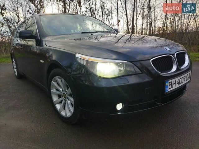 Черный БМВ 5 Серия, объемом двигателя 2 л и пробегом 370 тыс. км за 7200 $, фото 1 на Automoto.ua
