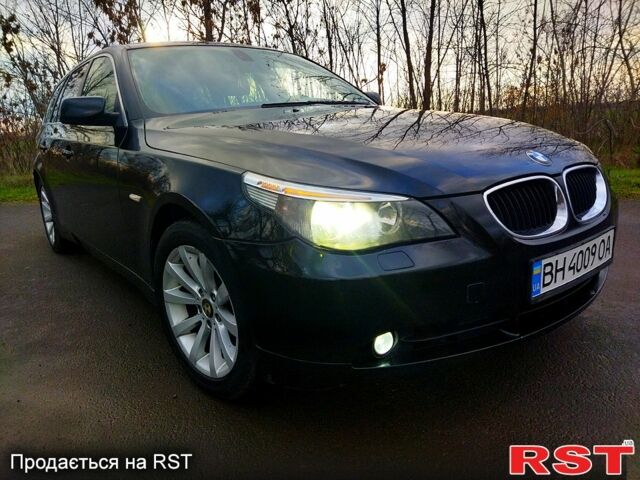 Черный БМВ 5 Серия, объемом двигателя 2 л и пробегом 370 тыс. км за 7200 $, фото 1 на Automoto.ua