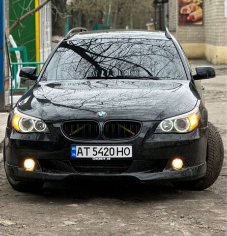 Чорний БМВ 5 Серія, об'ємом двигуна 2 л та пробігом 300 тис. км за 6500 $, фото 1 на Automoto.ua