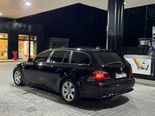 Чорний БМВ 5 Серія, об'ємом двигуна 3 л та пробігом 257 тис. км за 4150 $, фото 1 на Automoto.ua