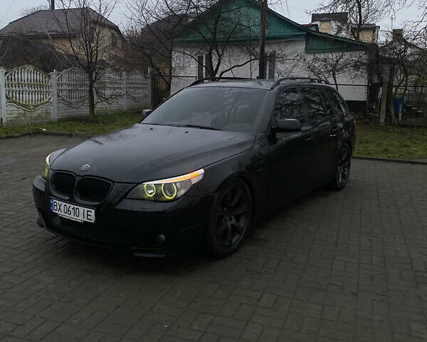 Чорний БМВ 5 Серія, об'ємом двигуна 3 л та пробігом 340 тис. км за 7999 $, фото 1 на Automoto.ua