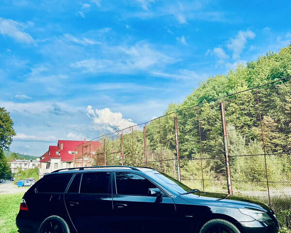 Черный БМВ 5 Серия, объемом двигателя 2 л и пробегом 292 тыс. км за 9800 $, фото 1 на Automoto.ua