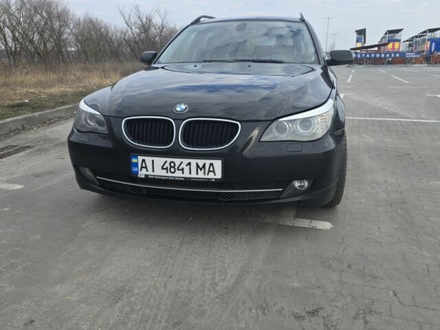 Черный БМВ 5 Серия, объемом двигателя 2 л и пробегом 357 тыс. км за 6499 $, фото 1 на Automoto.ua
