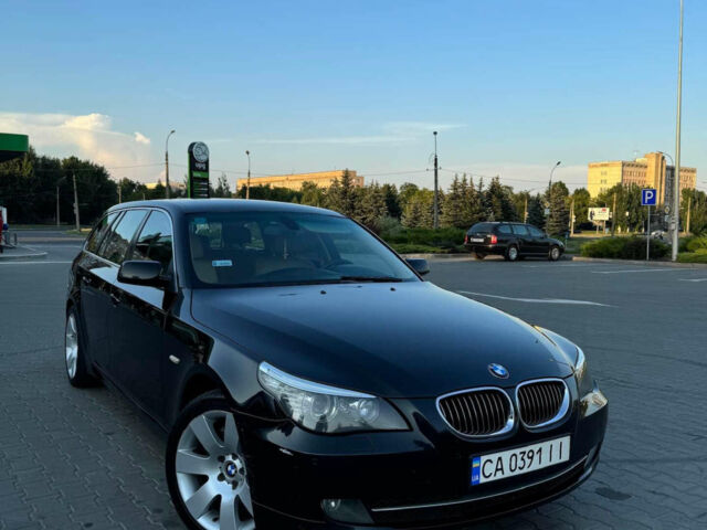 Черный БМВ 5 Серия, объемом двигателя 2.99 л и пробегом 418 тыс. км за 8000 $, фото 1 на Automoto.ua