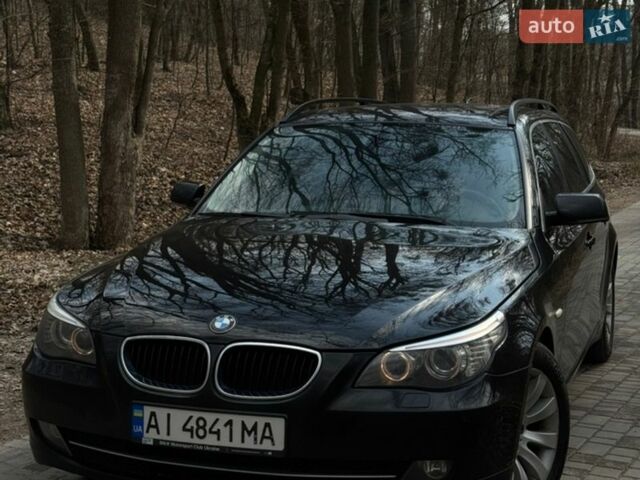 Черный БМВ 5 Серия, объемом двигателя 2 л и пробегом 357 тыс. км за 7700 $, фото 1 на Automoto.ua