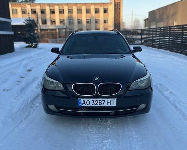 Черный БМВ 5 Серия, объемом двигателя 2 л и пробегом 445 тыс. км за 6700 $, фото 1 на Automoto.ua
