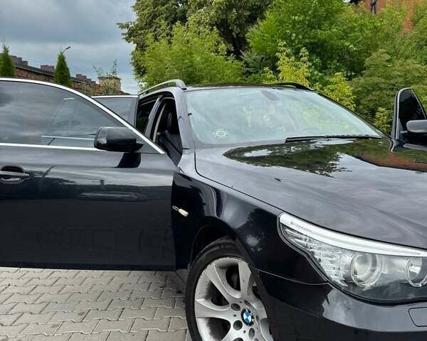 Черный БМВ 5 Серия, объемом двигателя 2.5 л и пробегом 310 тыс. км за 7900 $, фото 1 на Automoto.ua