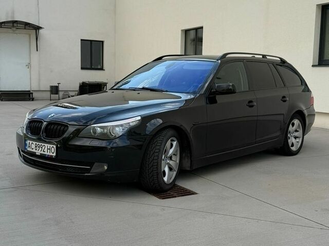 Чорний БМВ 5 Серія, об'ємом двигуна 2 л та пробігом 472 тис. км за 7900 $, фото 1 на Automoto.ua