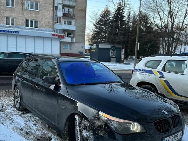 Чорний БМВ 5 Серія, об'ємом двигуна 2 л та пробігом 450 тис. км за 8400 $, фото 1 на Automoto.ua