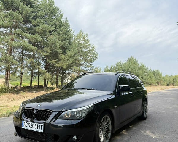 Черный БМВ 5 Серия, объемом двигателя 2.99 л и пробегом 440 тыс. км за 10800 $, фото 1 на Automoto.ua