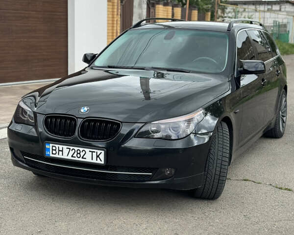 Чорний БМВ 5 Серія, об'ємом двигуна 3 л та пробігом 320 тис. км за 8600 $, фото 1 на Automoto.ua