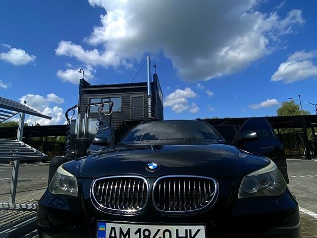 БМВ 5 Серия 2007 в Новорад-Волынском на Automoto.ua Черный БМВ 5 Серия, объемом двигателя 3 л и пробегом 0 тыс. км за 9000 $, фото 1 на Automoto.ua
