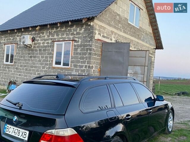 Черный БМВ 5 Серия, объемом двигателя 2.99 л и пробегом 307 тыс. км за 8200 $, фото 1 на Automoto.ua