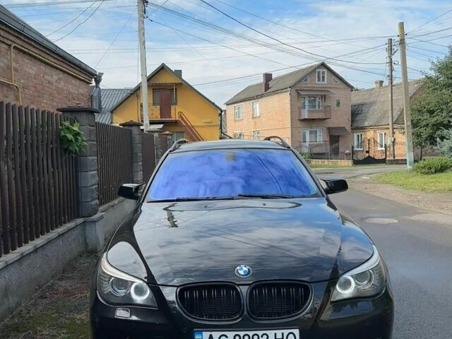 Черный БМВ 5 Серия, объемом двигателя 2 л и пробегом 472 тыс. км за 7300 $, фото 1 на Automoto.ua