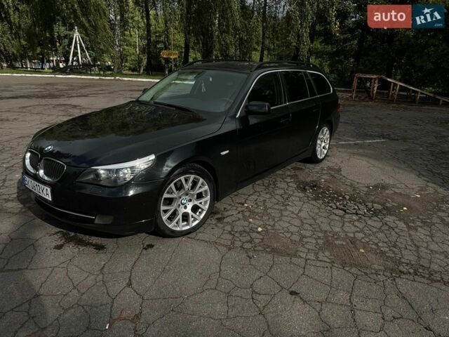 Чорний БМВ 5 Серія, об'ємом двигуна 2.99 л та пробігом 347 тис. км за 12800 $, фото 1 на Automoto.ua