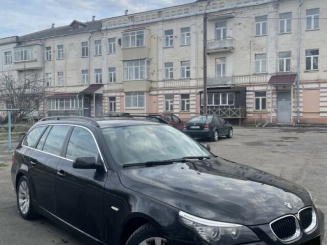 Черный БМВ 5 Серия, объемом двигателя 2 л и пробегом 380 тыс. км за 8917 $, фото 1 на Automoto.ua