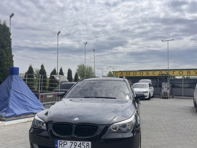 Черный БМВ 5 Серия, объемом двигателя 2 л и пробегом 290 тыс. км за 3700 $, фото 1 на Automoto.ua