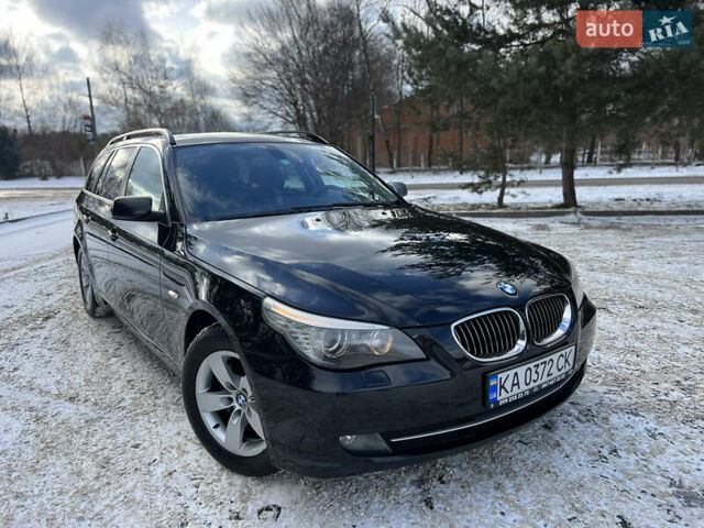 Черный БМВ 5 Серия, объемом двигателя 2.5 л и пробегом 273 тыс. км за 6999 $, фото 1 на Automoto.ua