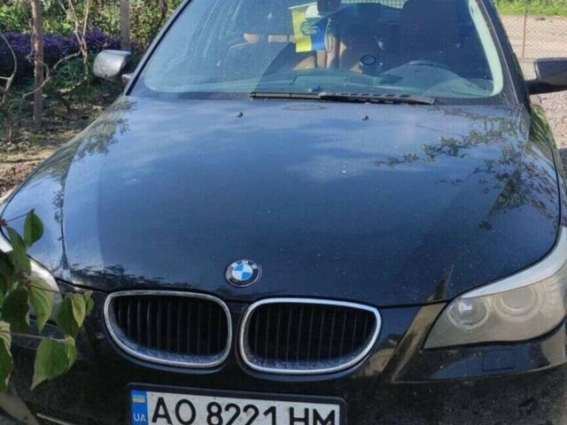 Черный БМВ 5 Серия, объемом двигателя 2 л и пробегом 340 тыс. км за 7500 $, фото 1 на Automoto.ua