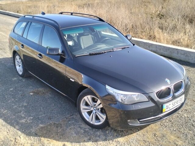 Чорний БМВ 5 Серія, об'ємом двигуна 2 л та пробігом 374 тис. км за 8500 $, фото 1 на Automoto.ua