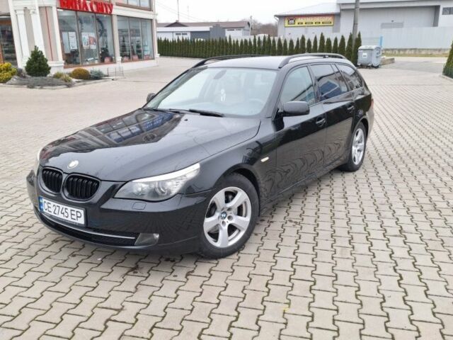 Чорний БМВ 5 Серія, об'ємом двигуна 2 л та пробігом 390 тис. км за 8350 $, фото 1 на Automoto.ua