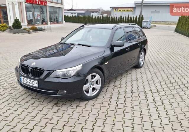 Чорний БМВ 5 Серія, об'ємом двигуна 2 л та пробігом 398 тис. км за 8350 $, фото 1 на Automoto.ua