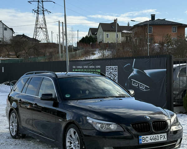 Черный БМВ 5 Серия, объемом двигателя 3 л и пробегом 398 тыс. км за 9900 $, фото 1 на Automoto.ua