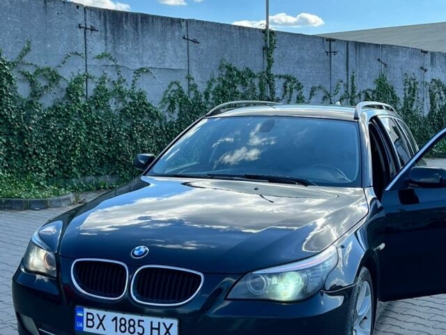 Черный БМВ 5 Серия, объемом двигателя 2 л и пробегом 280 тыс. км за 9500 $, фото 1 на Automoto.ua