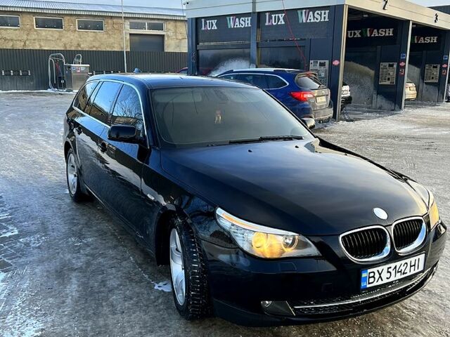 Чорний БМВ 5 Серія, об'ємом двигуна 2 л та пробігом 320 тис. км за 9800 $, фото 1 на Automoto.ua