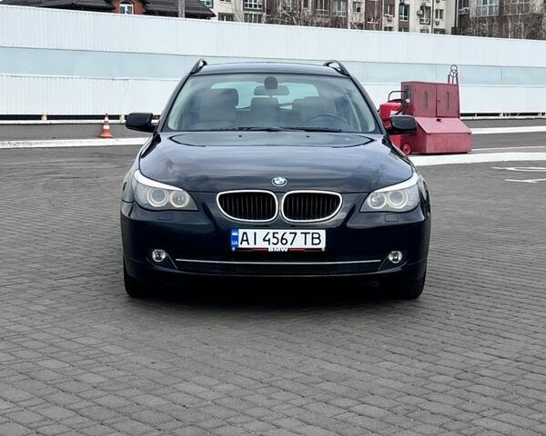Черный БМВ 5 Серия, объемом двигателя 2 л и пробегом 286 тыс. км за 8500 $, фото 1 на Automoto.ua