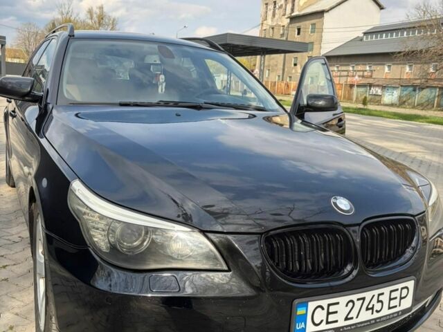Черный БМВ 5 Серия, объемом двигателя 2 л и пробегом 400 тыс. км за 8577 $, фото 1 на Automoto.ua
