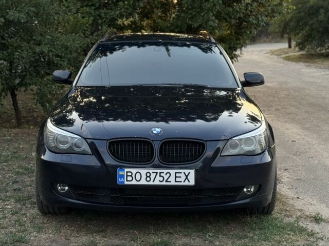 Черный БМВ 5 Серия, объемом двигателя 3 л и пробегом 363 тыс. км за 8300 $, фото 1 на Automoto.ua