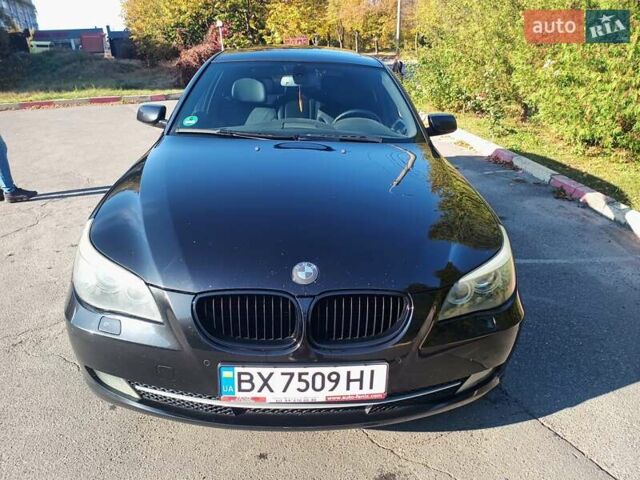 Чорний БМВ 5 Серія, об'ємом двигуна 2 л та пробігом 240 тис. км за 8700 $, фото 1 на Automoto.ua