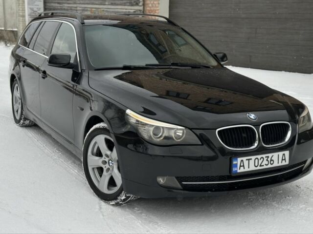 Черный БМВ 5 Серия, объемом двигателя 2 л и пробегом 308 тыс. км за 7550 $, фото 1 на Automoto.ua