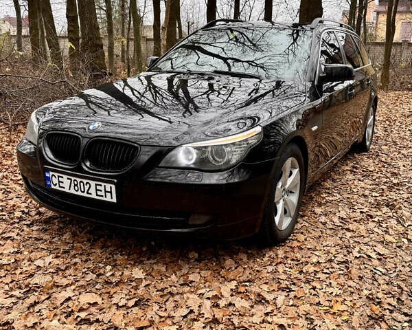 Чорний БМВ 5 Серія, об'ємом двигуна 3 л та пробігом 488 тис. км за 8600 $, фото 1 на Automoto.ua