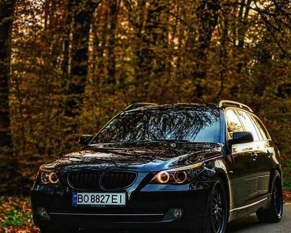 Чорний БМВ 5 Серія, об'ємом двигуна 2.5 л та пробігом 375 тис. км за 8700 $, фото 1 на Automoto.ua