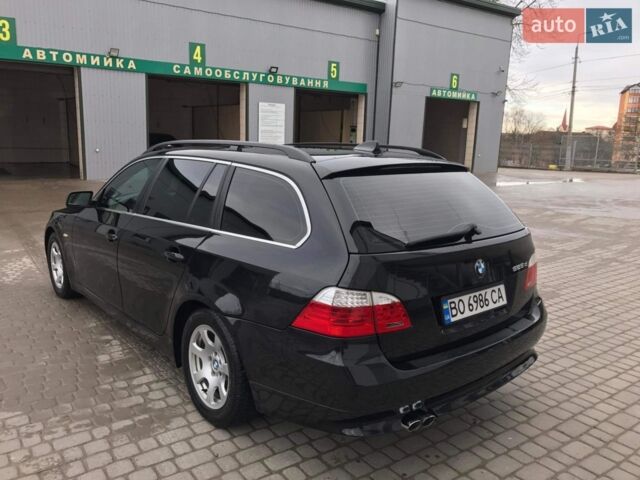 Чорний БМВ 5 Серія, об'ємом двигуна 2.99 л та пробігом 293 тис. км за 10500 $, фото 1 на Automoto.ua