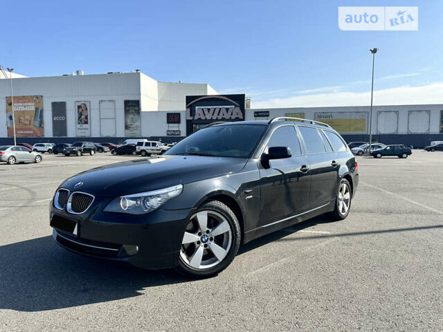 Черный БМВ 5 Серия, объемом двигателя 2.99 л и пробегом 344 тыс. км за 9500 $, фото 1 на Automoto.ua
