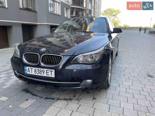 Черный БМВ 5 Серия, объемом двигателя 3 л и пробегом 260 тыс. км за 13200 $, фото 1 на Automoto.ua