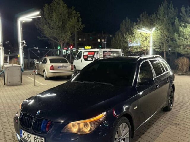 Чорний БМВ 5 Серія, об'ємом двигуна 3 л та пробігом 420 тис. км за 4200 $, фото 1 на Automoto.ua