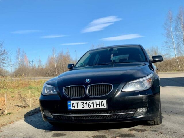 Черный БМВ 5 Серия, объемом двигателя 2 л и пробегом 210 тыс. км за 10150 $, фото 1 на Automoto.ua